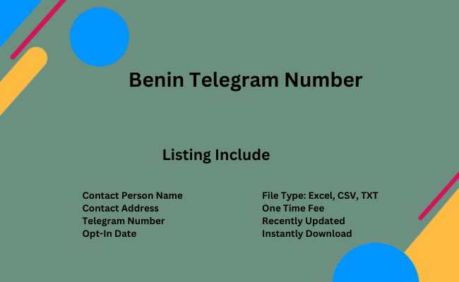 Benin Telegram Number