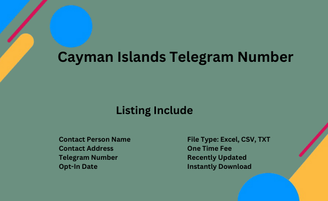 Cayman Islands Telegram Number